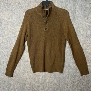 Banana Republic Men's Size Small High neck Sweater Brown